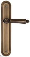 Дверная ручка на планке Fratelli Cattini "TORCELLO" PL288-BY матовая бронза