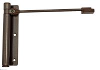 LUIGI ALDEGHI 114AB170D Доводчик дверной пружинный до 60кг ALDEGHI ГЕРКУЛЕС (170x39мм) коричневый