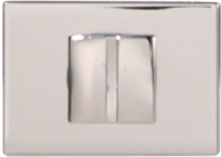 Дверная накладка Forme Icon Wc Ric  хром полированный