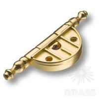 Петля врезная Brass 3310-12 глянцевое золото