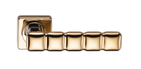 Дверная ручка на розетке Archie Sillur C-202  золото