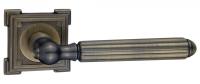 Ручка дверная Renz (Ренц) "Стелла", бронза античная матовая