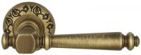 Дверная ручка Extreza "VERONIKA" (Вероника) 325 на розетке R04 матовая бронза F03
