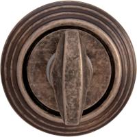 Дверная накладка Melodia WC 50P  серебро античное