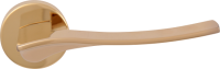 Дверная ручка Forme на розетке Olimpia 280R золото PVD