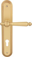 Дверная ручка на планке Melodia  235 Cyl/P 235 Mirella золото французское