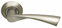 Дверная ручка на розетке Archie Sillur  X11  матовый хром