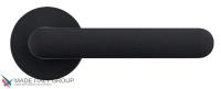 Дверная ручка на круглом основании COLOMBO ONE CC11RSB-C03 матовый черный