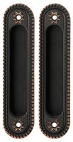 Ручка Armadillo (Армадилло)  для раздвижных дверей SH010/CL ABL-18 темная медь