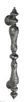 Ручка скоба Venezia "MARGHERITA" 625мм (465мм) античное серебро