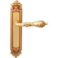 Дверная ручка на планке Melodia 229/229 Pass Libra Французское золото